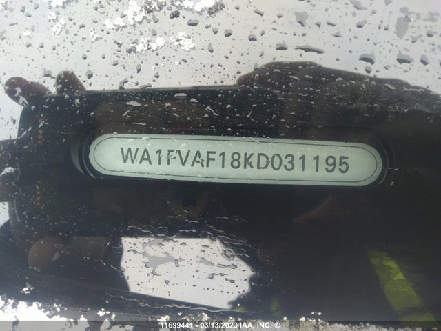 WA1FVAF18KD031195 Audi Q8 Prestige S-line