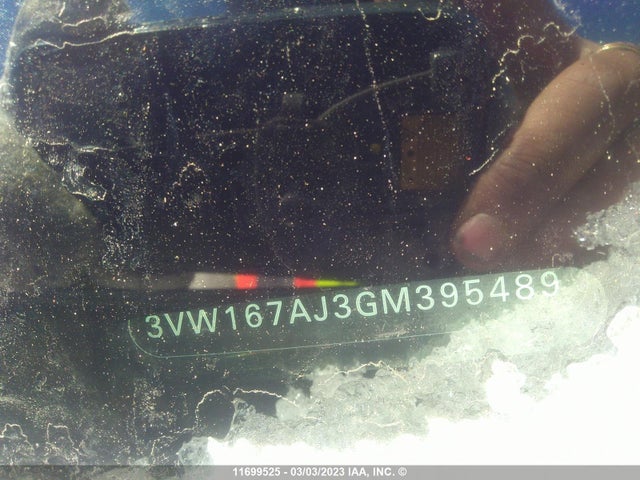 3VW167AJ3GM395489 Volkswagen JETTA S