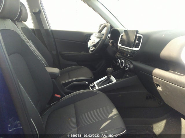 Hyundai Venue Sel/denim 2022 KMHRC8A32NU147776 Image 6