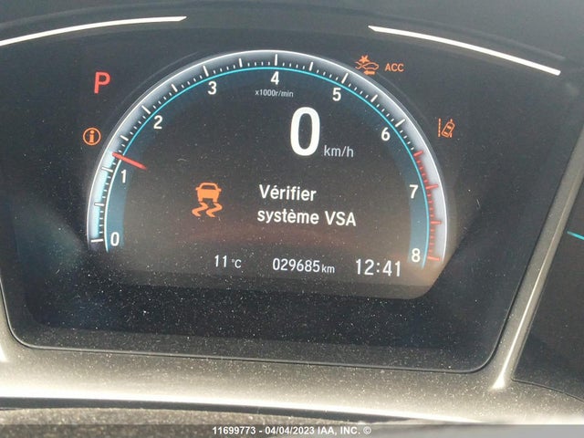 Honda Civic Touring 2020 2HGFC1F91LH104589 Image 7
