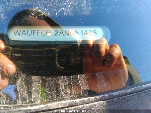 WAUFFCFL2AN063498 Audi A4 Premium Plus