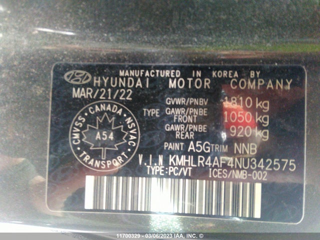Hyundai Elantra N Line 2022 KMHLR4AF4NU342575 Image 9