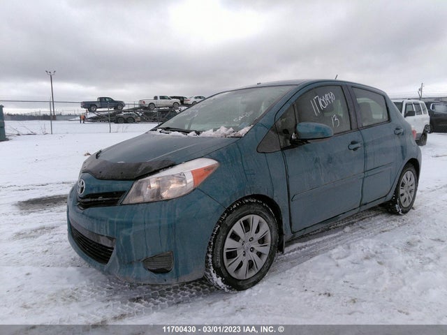 Toyota Yaris 2013 JTDKTUD3XDD569741 Image 2