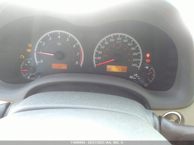 Toyota Corolla S/le/xle 2009 2T1BU40E39C044013 Image 8
