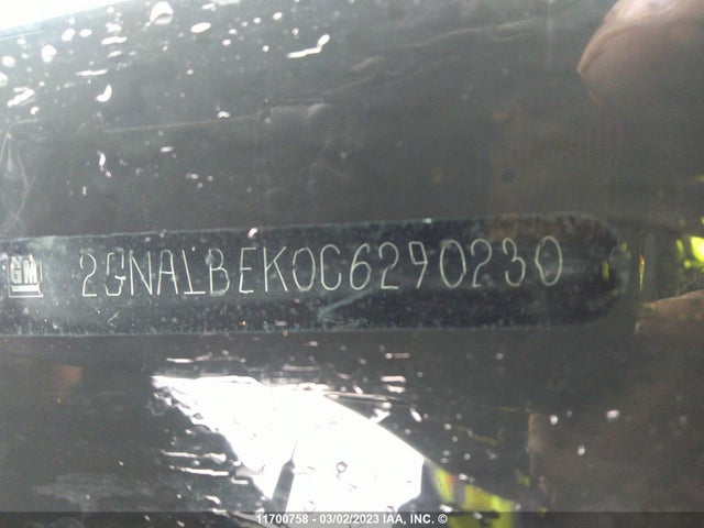 Chevrolet EQUINOX LS 2012 2GNALBEK0C6290230 Image 9