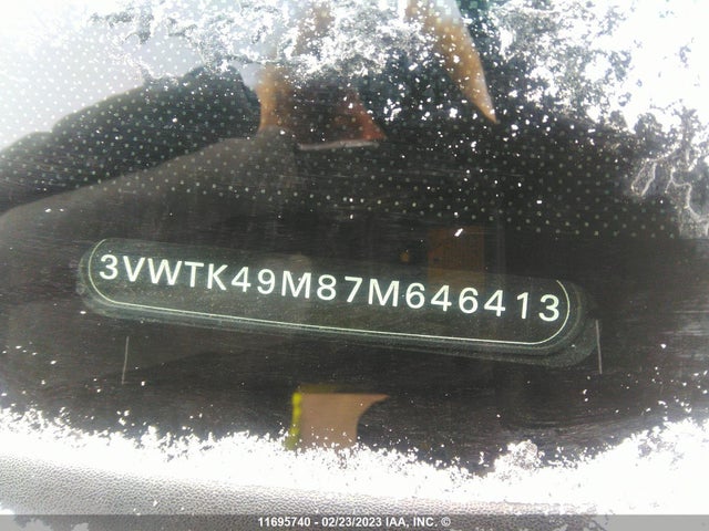 Volkswagen City Jetta 2007 3VWTK49M87M646413 Image 10
