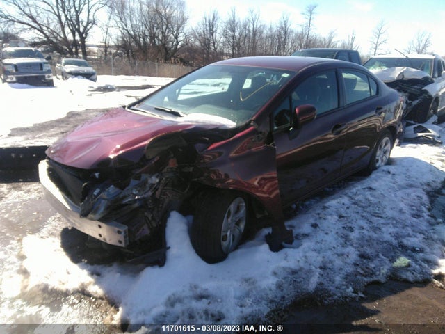 Honda Civic 2015 2HGFB2F48FH031139 Image 2