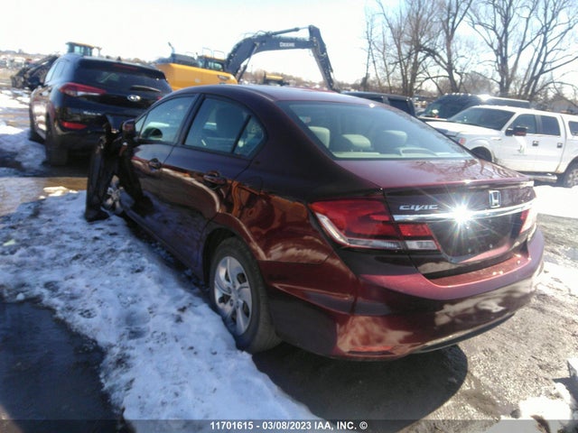 Honda Civic 2015 2HGFB2F48FH031139 Image 3