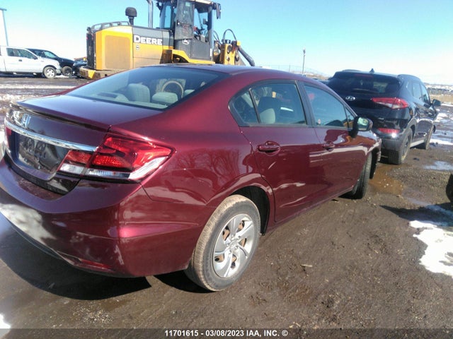 Honda Civic 2015 2HGFB2F48FH031139 Image 4