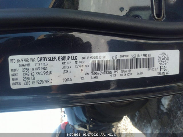 Dodge JOURNEY SE 2010 3D4PG4FB9AT163618 Image 8