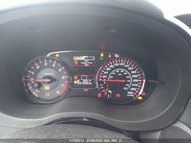 JF1VA1K66J9800198 Subaru Wrx Limited