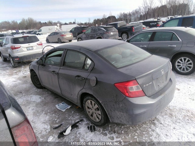 Honda Civic Lx 2012 2HGFB2F44CH101893 Image 5