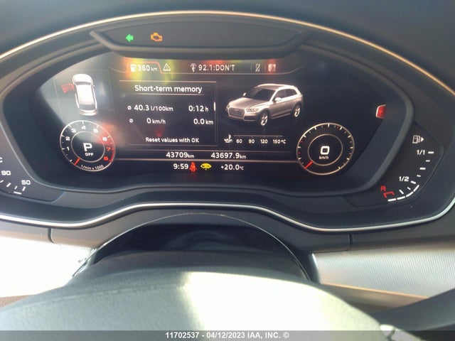 WA1CNAFY0L2019863 Audi Q5 Prestige