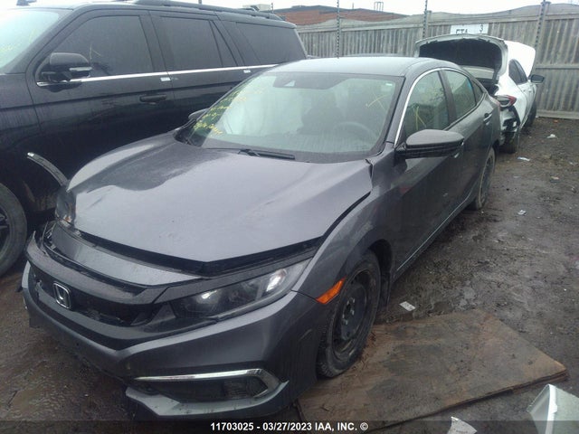 Honda Civic Lx 2019 2HGFC2F57KH014431 Image 2