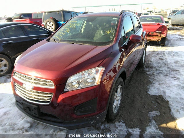 Chevrolet TRAX 1LT 2016 3GNCJPSB4GL228721 Image 2