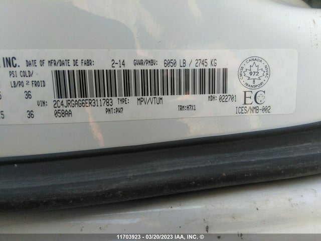 2C4JRGAG6ER311783 RAM Tradesman