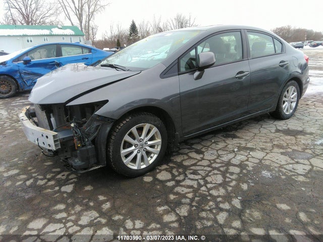 Honda Civic Lx 2012 2HGFB2F53CH029013 Image 2