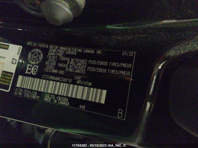 2T2YZMDA8NC330710 Lexus Rx 350 F-sport