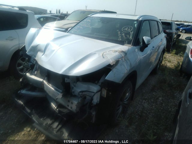 Toyota Highlander Platinum 2022 5TDFZRBH2NS186653 Image 2