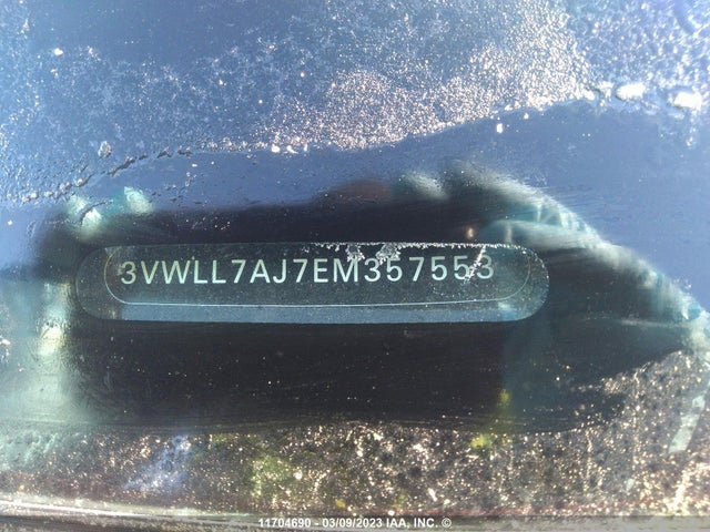 Volkswagen JETTA 2014 3VWLL7AJ7EM357553 Image 9