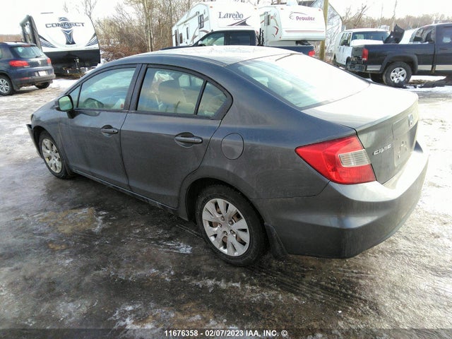 Honda Civic Lx 2012 2HGFB2F46CH114080 Image 4
