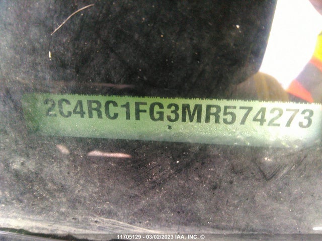 2C4RC1FG3MR574273 Chrysler Pacifica Touring