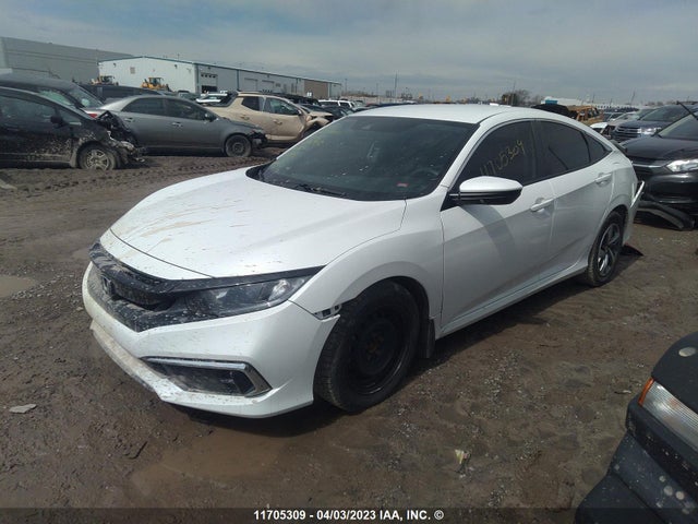Honda Civic Lx 2019 2HGFC2F55KH008532 Image 2