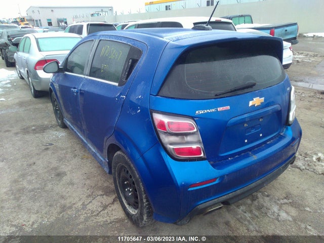 Chevrolet SONIC LT 2017 1G1JD6SBXH4174861 Image 3