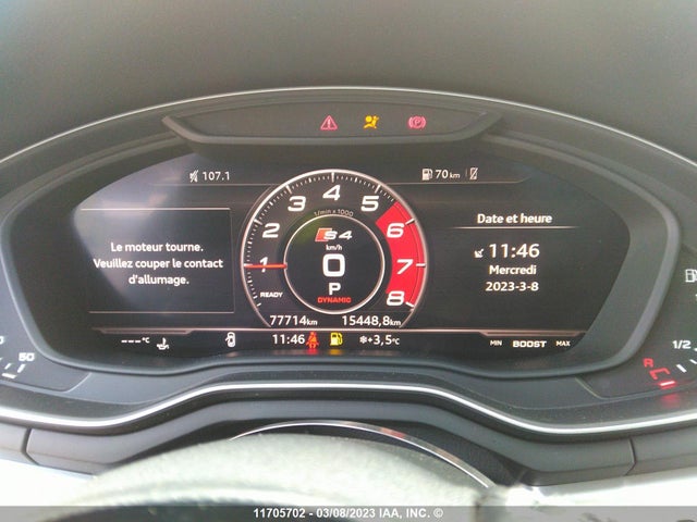WAUC4AF42JA135152 Audi S4 Prestige