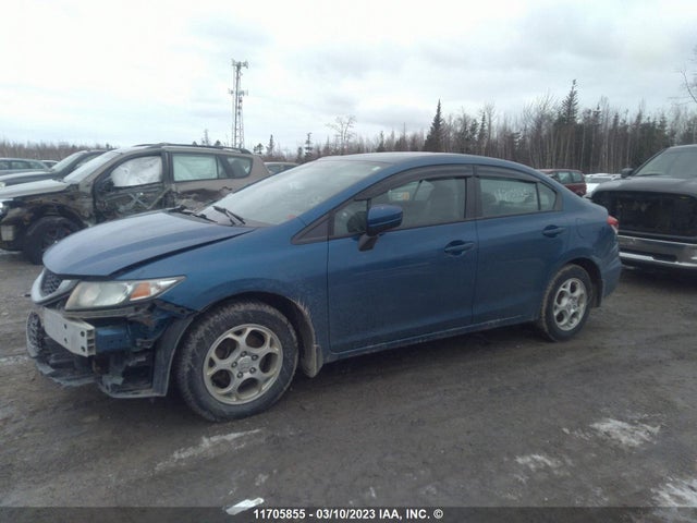 Honda Civic Lx 2014 2HGFB2F40EH016195 Image 4