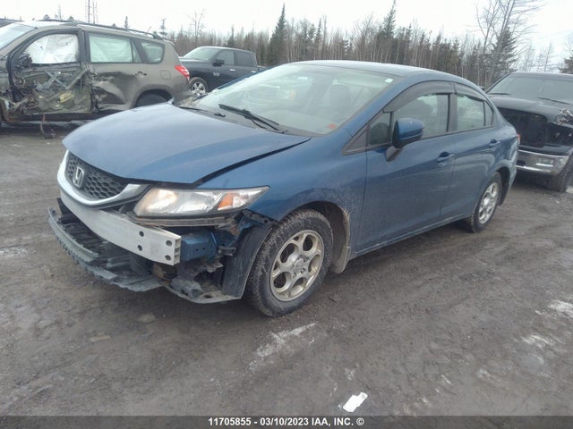 Honda Civic Lx 2014 2HGFB2F40EH016195 Image 2
