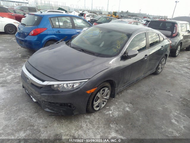 Honda Civic Lx 2018 2HGFC2F54JH002378 Image 2