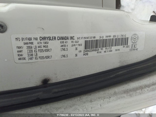 Dodge Grand Caravan Se 2010 2D4RN4DE5AR486420 Image 9