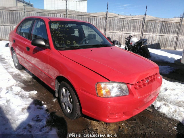 Hyundai ACCENT GL 2002 KMHCG45C82U330172 главное изображение