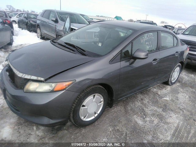 Honda Civic Lx 2012 2HGFB2F40CH101857 Image 2