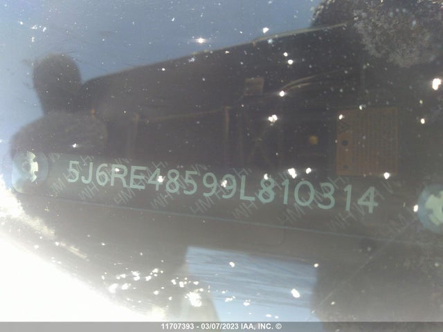 Honda CR-V EX 2009 5J6RE48599L810314 Image 10