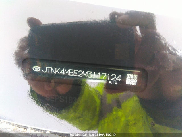 Toyota Corolla 2021 JTNK4MBE2M3117124 Image 11