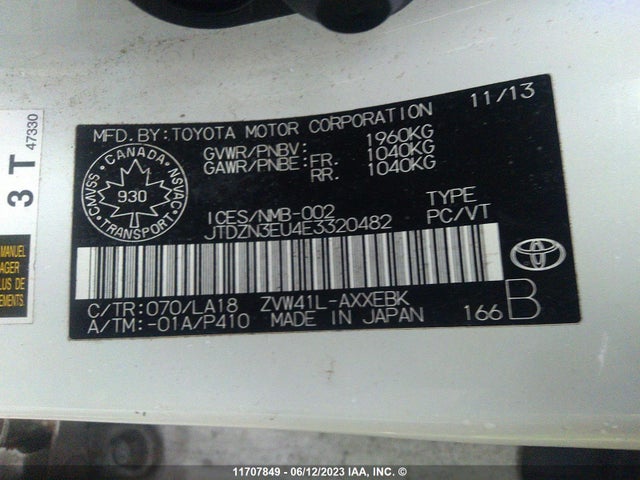 Toyota PRIUS V 2014 JTDZN3EU4E3320482 Image 10