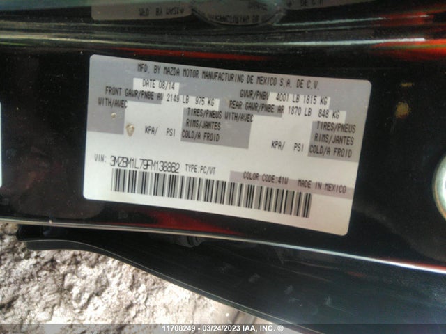 Mazda MAZDA3 2015 3MZBM1L79FM138862 Image 10