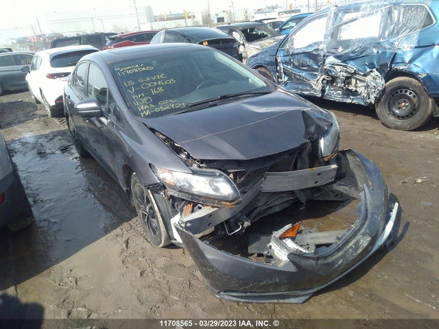 Honda Civic Lx 2015 2HGFB2F57FH004605 Image 1