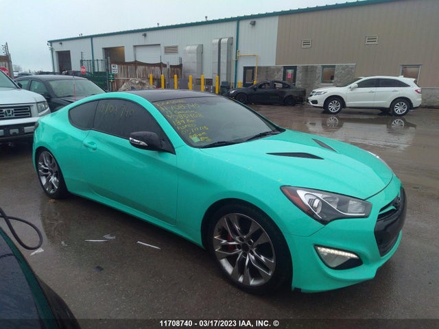 Hyundai Genesis Coupe 3.8l 2013 KMHHU6KJ1DU085408 zdjęcie główne