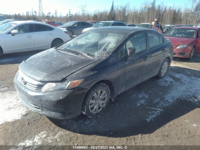 Honda Civic Lx 2012 2HGFB2F41CH104041 Image 2