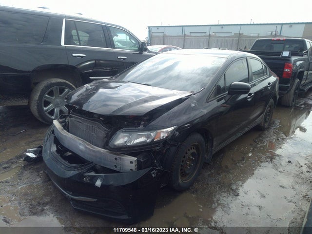 Honda Civic Lx 2014 2HGFB2F43EH023383 Image 2