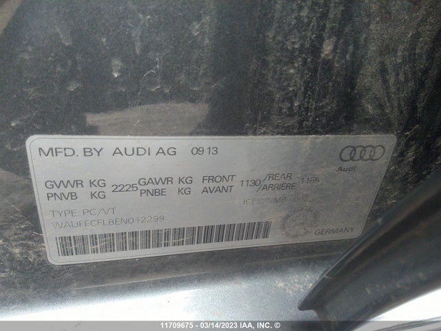 WAUFFCFL8EN012299 Audi A4 Premium Plus