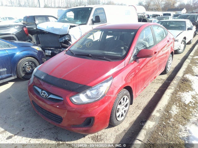 Hyundai Accent Gls/gs 2014 KMHCT4AE0EU772032 Image 2