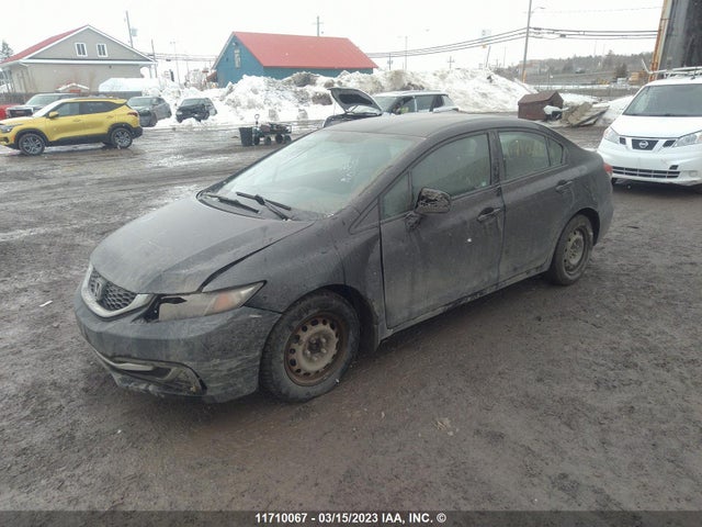 Honda CIVIC 2014 2HGFB2E44EH030635 Image 2