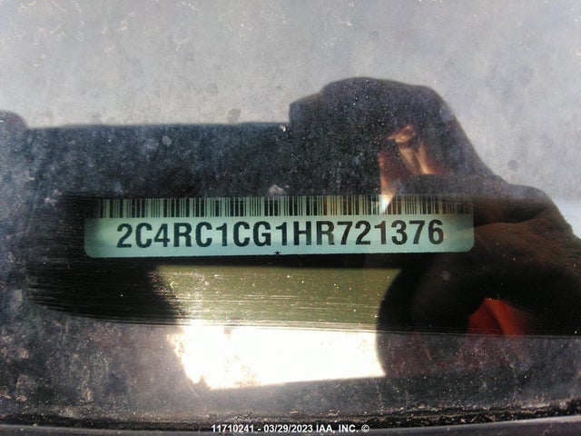 2C4RC1CG1HR721376 Chrysler Pacifica Lx