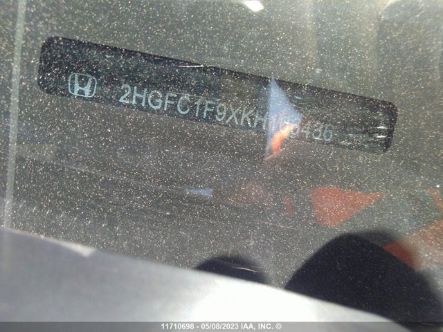 Honda Civic Touring 2019 2HGFC1F9XKH106436 Image 9