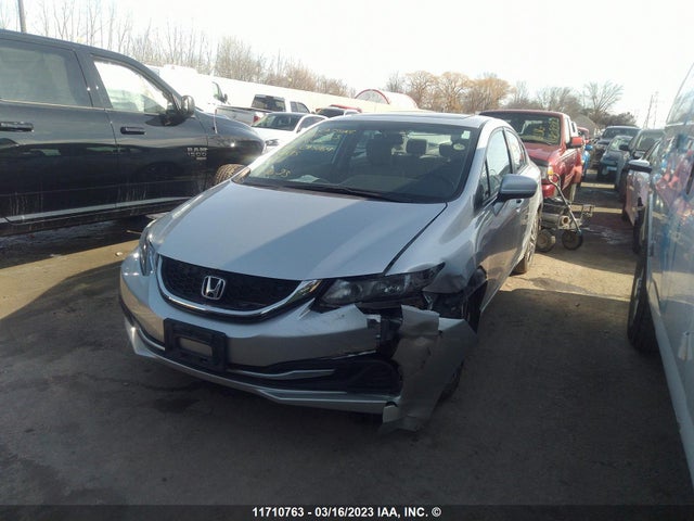 Honda Civic Lx 2014 2HGFB2F55EH015164 Image 2