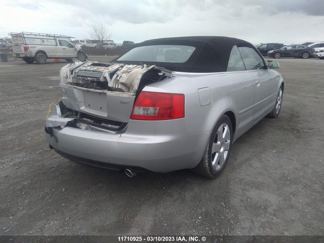 WAUAC48H76K004229 Audi A4 1.8 Cabriolet